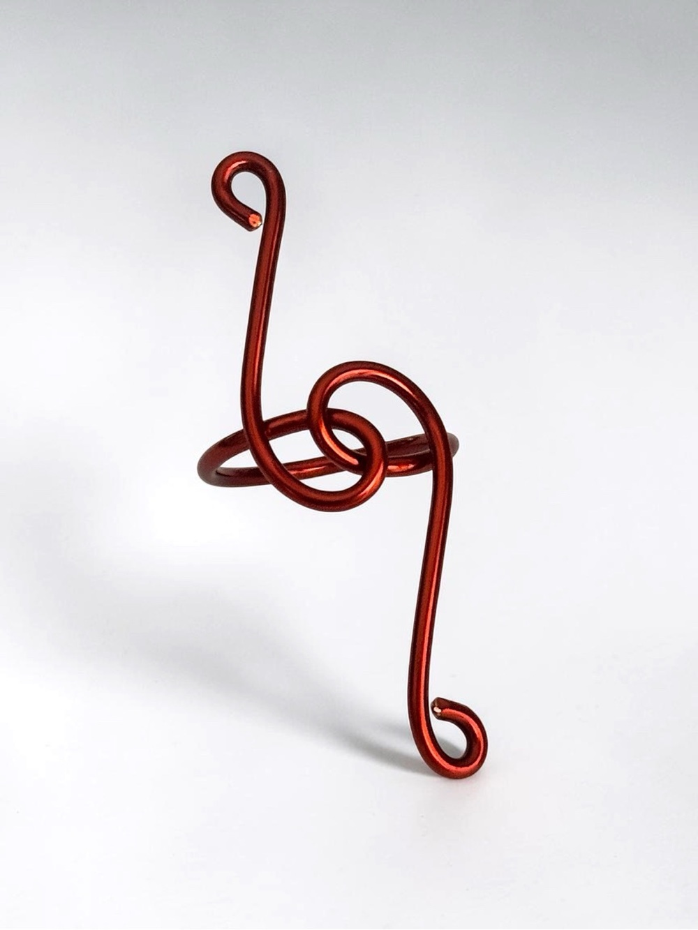 5 for $25💫Alternative Copper Colored Swirl Wire Ring
